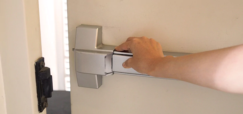 Self-Closing Fire Door Installation in Gravenhurst, Ontario
